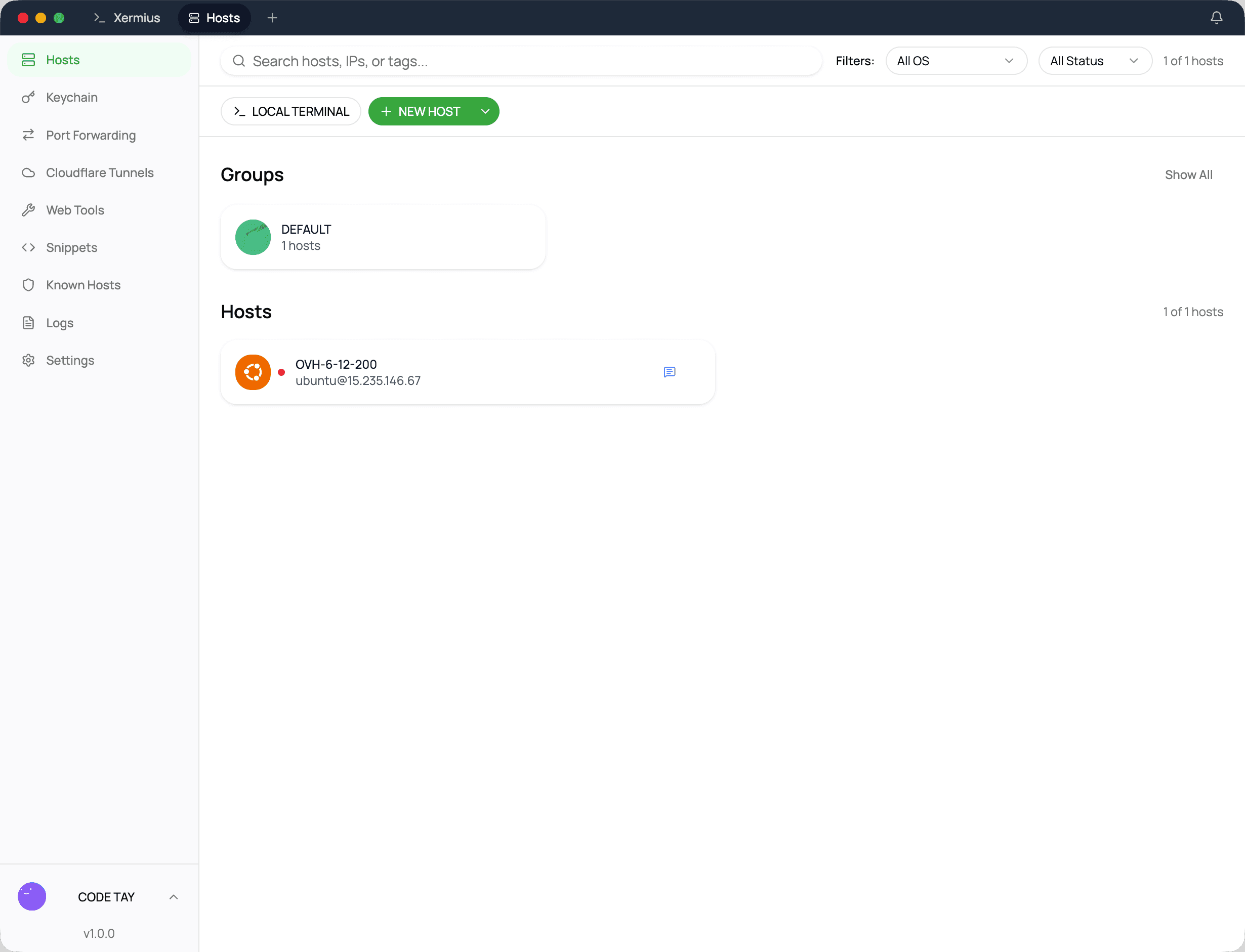 Modal video thumbnail